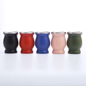 Vaso Térmico Premium de Acero Inoxidable para Yerba Mate de 8oz - Product Image 4