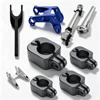 Forgage à froid et usinage CNC pour composants en acier au carbone, acier inoxydable et aluminium pour accessoires de vélo avec revêtement