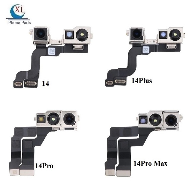 Original Front Facing Small Camera Light Sensor Flex Cable for iPhone 16 15 14 13 12 11 Pro Max/Plus/Mini/X/XR/XS Max 8 Plus