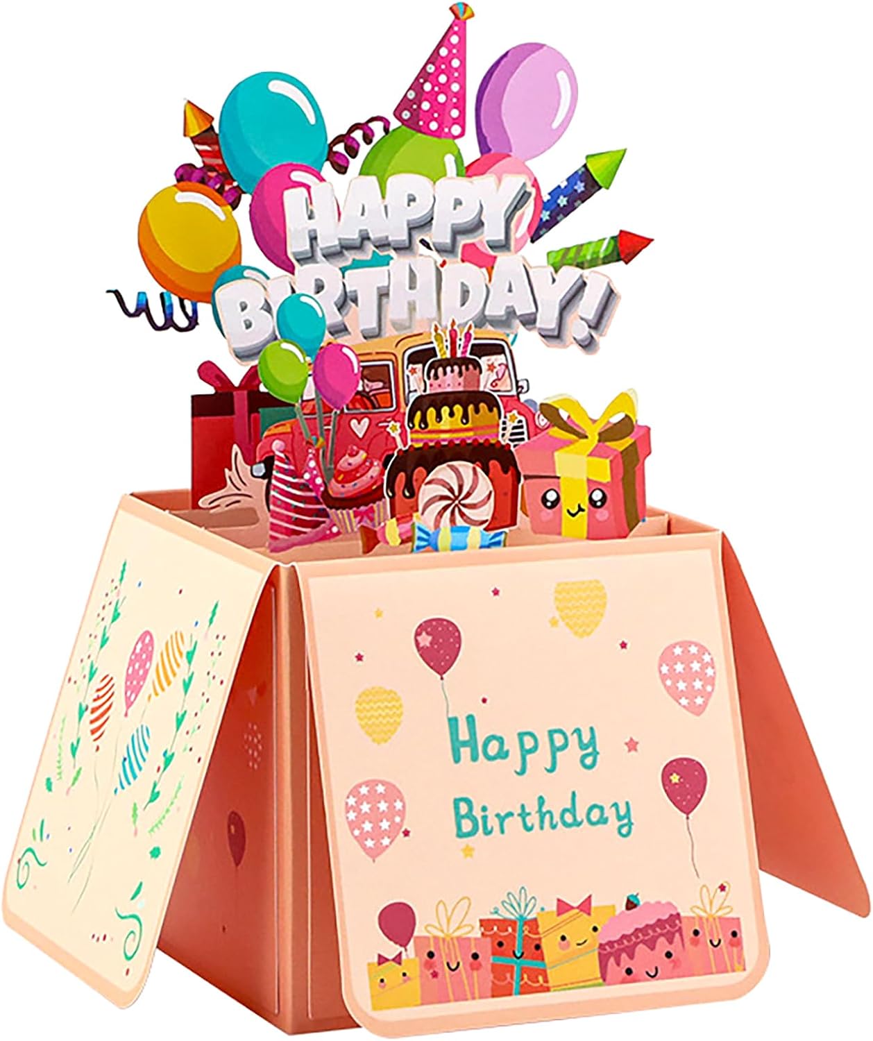 En La Distancia 1 Pieza, Tarjeta De Cumpleaños Divertida Para Amigo,  Tarjeta De Tarjeta Feliz Cumpleaños, image size:1258x1500