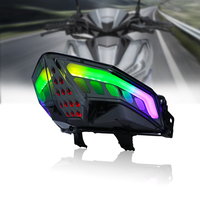 Luz Trasera LED RGB con Certificación E-Mark, Control por Aplicación, Plug and Play, para Motocicleta Vario Click 150