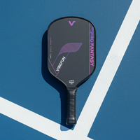 Nouvelle conception, vente chaude : Ensemble de raquettes de pickleball en fibre de carbone T700, avec noyau GEN4 pressé à chaud et tissu de haute qualité.