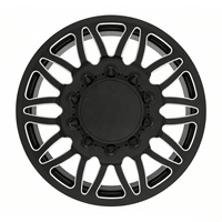 Jantes robustes forgées pour roues doubles, pour remorquage, transport, camping-car, plateau, monobloc, multi-pièces, à déport profond, personnalisées OEM, pour roues arrière doubles