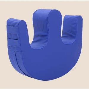 U Shape <b>Bed</b> Pillow For Elderly With Bedsores Blue Pu Material High Density <b>Sponge</b> Anti Decubitus Support Legs - Product Image 4