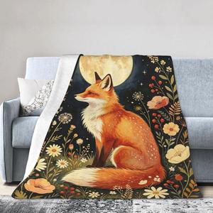 Manta de Franela con Diseño de Collage de Gatos, Manta para Siesta, Lavable a Máquina, Resistente a la Decoloración, para el Hogar y la Oficina, Impresión Personalizada - Product Image 2
