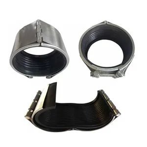 No welding Quick Connect ductile iron water pipe leak repair clamp,stainless steel SS316 Repair Clamp