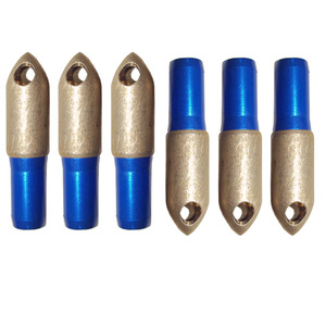 Arrowhead Copper 8mm Shooting Target Use Blue And Brass Finish - Product Image 1