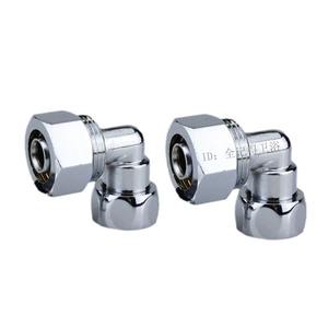 Raccords de coude à filetage interne en composite aluminium-plastique de 1/4 pouce, raccords de tuyauterie d'eau, 1216 - Product Image 2