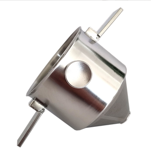 ที่ชงกาแฟแบบพกพาที่กรองแบบช่องกรองคู่และที่กรองกรวยกาแฟ304ทำจากสเตนเลสสตีล - Product Image 4