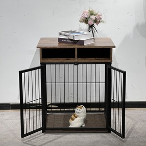 Vente chaude chat armoire salon armoire de rangement <span class=keywords><strong>Cathouse</strong></span> niche intégré multi-usages en bois chat maison - Product Image 2