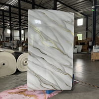 Wallpaper Dinding Floral Kontemporer Grosir, Wallpaper Bertekstur Perekat Sendiri, Panel Dinding Dekoratif untuk Interior Rumah