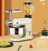 Trio Mixer adonan multifungsi mesin masak otomatis penggiling jus Mixer pengaduk koki