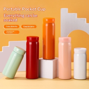 Gobelet isotherme personnalisé en acier inoxydable 304, mini et compact, gobelet de poche pour étudiants, gobelet créatif pour les affaires - Product Image 2