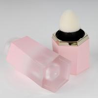 Tube de gloss à lèvres dégradé rose 5 ml, flacon de fard à joues liquide avec pinceau éponge