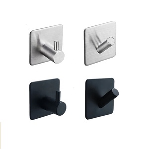 Thép Không Gỉ Vuông Vòng Khăn Móc Dính Móc Tường Móc Cho Áo Choàng Khăn Dính Trên Phòng Tắm Nhà Bếp - Product Image 6