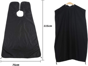 Cape de rasage en polyester imperméable avec logo personnalisé Tablier à <span class=keywords><strong>barbe</strong></span> Bavoir pour hommes - Product Image 3