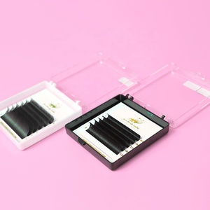 Logo privé Blooming Lash <span class=keywords><strong>Beauty</strong></span> Supplies Volume Lash Trays Matt Natural Black Easy Fanning Volume Extensions de <span class=keywords><strong>cils</strong></span> Faux <span class=keywords><strong>Cils</strong></span> - Product Image 4