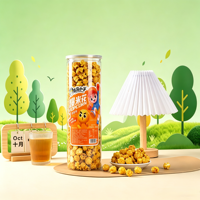 Palomitas de Maíz Caramelizadas Saludables Bajas en Grasa y Azúcar, 286g, Envase Grande, ODM, Etiqueta Privada Personalizada, Se Aceptan Muestras Personalizadas