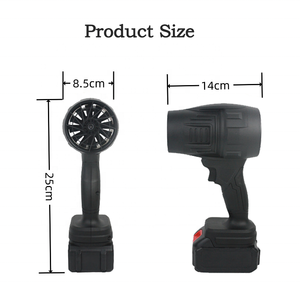 Souffleur de feuilles sans fil portable de qualité industrielle Ananke Tools, 21V 900W, pour la maison, l'extérieur, le lavage de voiture, le soufflage de poussière - Product Image 4