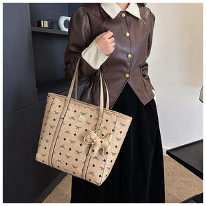 Usine en gros casual grande capacité fourre-tout femmes sac mode sac à bandoulière rétro luxe dames fourre-tout épaule sac à main - Product Image 1