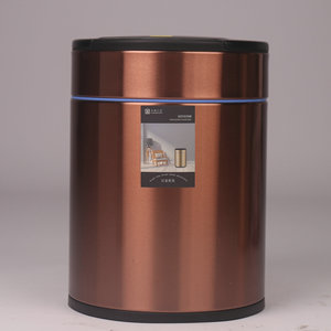 Cubo de Basura Inteligente con Sensor Automático, Tapa Abatible, Antiolores, de Acero Inoxidable, para Uso en el Hogar, Cocina y Baño - Product Image 3