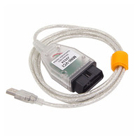 Última Versión V17.30.011 MINI VCI para Lector de Códigos, Chip FTDI FT232RL, J2534 OBD2, Certificado CE, Cable de Diagnóstico para Automóvil de 12V 6W