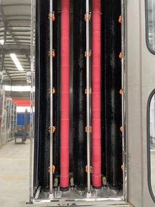 Machine de lavage et de séchage de verre vertical avec pompe 380V - Product Image 5