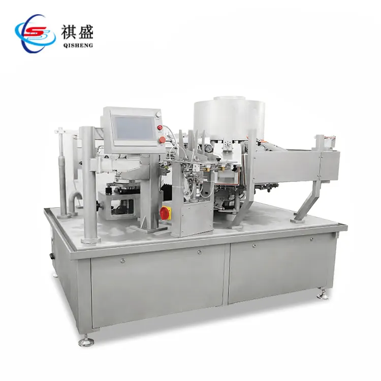 Vertical Type Rotary Vacuum Bag Filling Packaging Machine Automatic Doypack Stand Up Pouch Sealing And Packing Machine