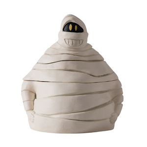 Cendrier Mummy transfrontalier mignon, ornements fantômes de dessin animé amusants pour Halloween, décoratifs et de rangement, personnalisation disponible - Product Image 5