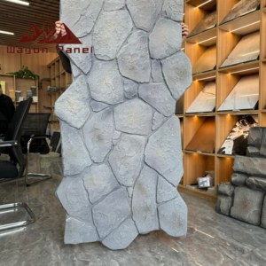 Revestimiento <span class=keywords><strong>de</strong></span> Piedra PU Arquitectónico Wayon, Panel <span class=keywords><strong>de</strong></span> Pared <span class=keywords><strong>de</strong></span> Imitación <span class=keywords><strong>de</strong></span> Pizarra, Revestimiento Exterior Resistente a la Intemperie para Fachadas <span class=keywords><strong>de</strong></span> Villas - Product Image 5