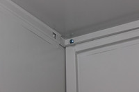 Armoire de chambre à coucher indienne, designs d'armoire en acier à 3 portes