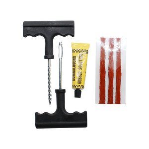 Kit di Riparazione Pneumatici per Auto, Kit di Toppe per Pneumatici, Corde di Emergenza per Forature di Auto, Moto, Camion, Trattori e Rimorchi - Product Image 4