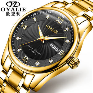 Montre de sport classique de luxe pour homme, étanche, en acier inoxydable avec affichage de la date et du jour, mouvement Miyota, Relojes Hombre - Product Image 2