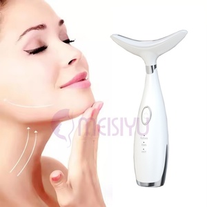 Appareil de beauté pour le visage à usage domestique, anti-âge, rouleau liftant pour le visage, masseur facial, raffermissant de la peau, appareil de tonification du visage à micro-courant - Product Image 1