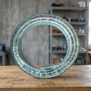 Dry Material <b>Hose</b> 55 Inner Diameter With Steel <b>Clamp</b> Connectors For Cement Powder - Product Image 3