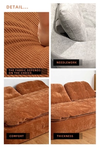 Sofá Cama de Doble Uso, Sofá de Tela Comprimida al Vacío para Sala de Estar, Uso Doméstico, Plegable, Desmontable y Lavable - Product Image 2