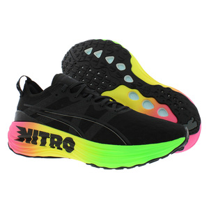 Scarpe da uomo Puma ForeverRun Nitro Futrograde Colore: Nero/Verde 100% autentiche - Product Image 5