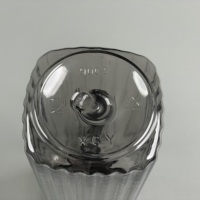 Kendi air dingin PC Eco 1100ml, kendi air plastik dapat dipakai ulang untuk rumah dan Dapur, kendi air es ringan