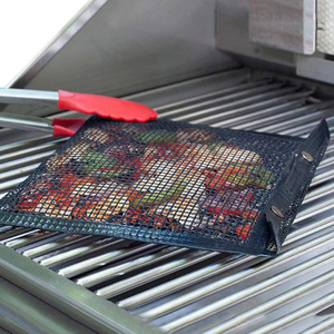 Soldes de liquidation Sac de grillade en maille antiadhésive pour <span class=keywords><strong>barbecue</strong></span>, panier de grillade, outils de <span class=keywords><strong>barbecue</strong></span>, filet, sac pour viande, pique-nique - Product Image 4