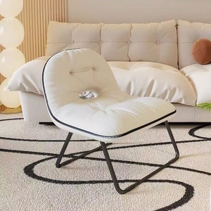 Tabouret de maquillage pliable en métal de luxe léger, pivotant, pour chambre de fille, <span class=keywords><strong>dressing</strong></span>, haut de gamme - Product Image 4