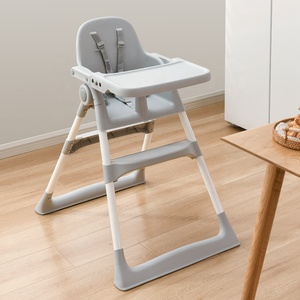 Silla Alta Moderna 3 en 1 Ajustable Summerkids con Estructura de Plástico para Bebés de 6 Meses a 3 Años - Product Image 6