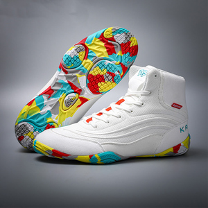 Chaussures d'entraînement respirantes unisexe pour l'été, idéales pour la lutte et l'haltérophilie, avec logo personnalisé pour les squats et les soulevés de terre (vente en gros) - Product Image 5