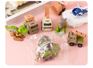 Modèle de voiture en plastique à assembler soi-même 1:5 – Petits jouets pratiques pour enfants : dessin animé, ingénierie, avion, char, <span class=keywords><strong>patrouille</strong></span>, inertiel - Product Image 4