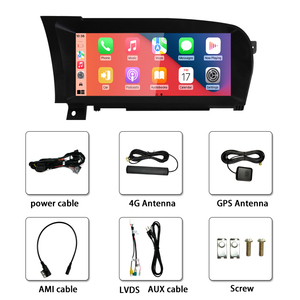เครื่องเล่นวิดีโอติดรถยนต์ HFMidia MTK8581 8Core Android14 พร้อมระบบนำทางและมัลติมีเดียสำหรับรถยนต์ Mercedes Benz S Series W221 W222 ระบบ GPS อัตโนมัติ - Product Image 6