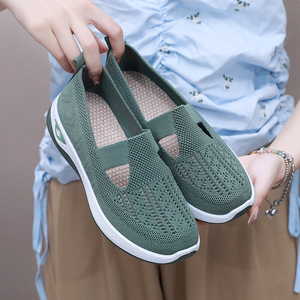 <span class=keywords><strong>Scarpe</strong></span> da <span class=keywords><strong>Donna</strong></span> Autunnali Traspiranti Leggere con Suola Morbida, Tomaia in Poliestere, Tacco Piatto, per Signore di Mezza Età e Anziane, <span class=keywords><strong>Taglie</strong></span> <span class=keywords><strong>Grandi</strong></span> - Product Image 2