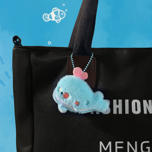 Cute Cartoon Plush Marine Animal <b>Doll</b> Bag Pendant Lovely Stuffed Toy Keychain for Bag & Car Key Small Gift Wholesale - Product Image 4