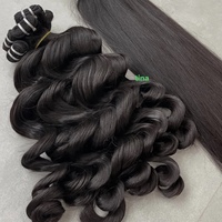 Extensions de cheveux bouclés Pixie, cheveux alignés sur la cuticule, cheveux bouclés indiens, cheveux humains bouclés du Vietnam, extensions bouclées birmanes, bouclés lâches ondulés