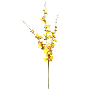 Orquídeas Artificiales Oncidium Qihao, Amarillas, de Alta Simulación, Decoraciones para Bodas, Arreglos Florales para el Hogar - Product Image 5