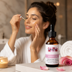 Organik Kuşburnu Çekirdeği Yağı 60ml Saç Bakım Yağı Besleyici Nemlendirici Kepek Önleyici ve Saç Onarıcı - Product Image 1