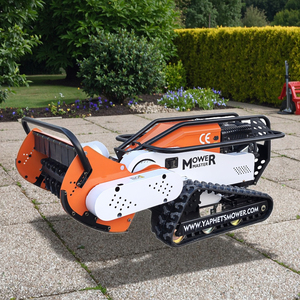 Industrial 15hp 25hp 800mm 1000mm <strong>Remote</strong> Control <strong>Flail</strong> Lawn <strong>Mower</strong> with 1600W Power 24V Voltage - Product Image 1